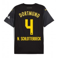 Billiga Borussia Dortmund Nico Schlotterbeck #4 Borta fotbollskläder 2024-25 Kortärmad